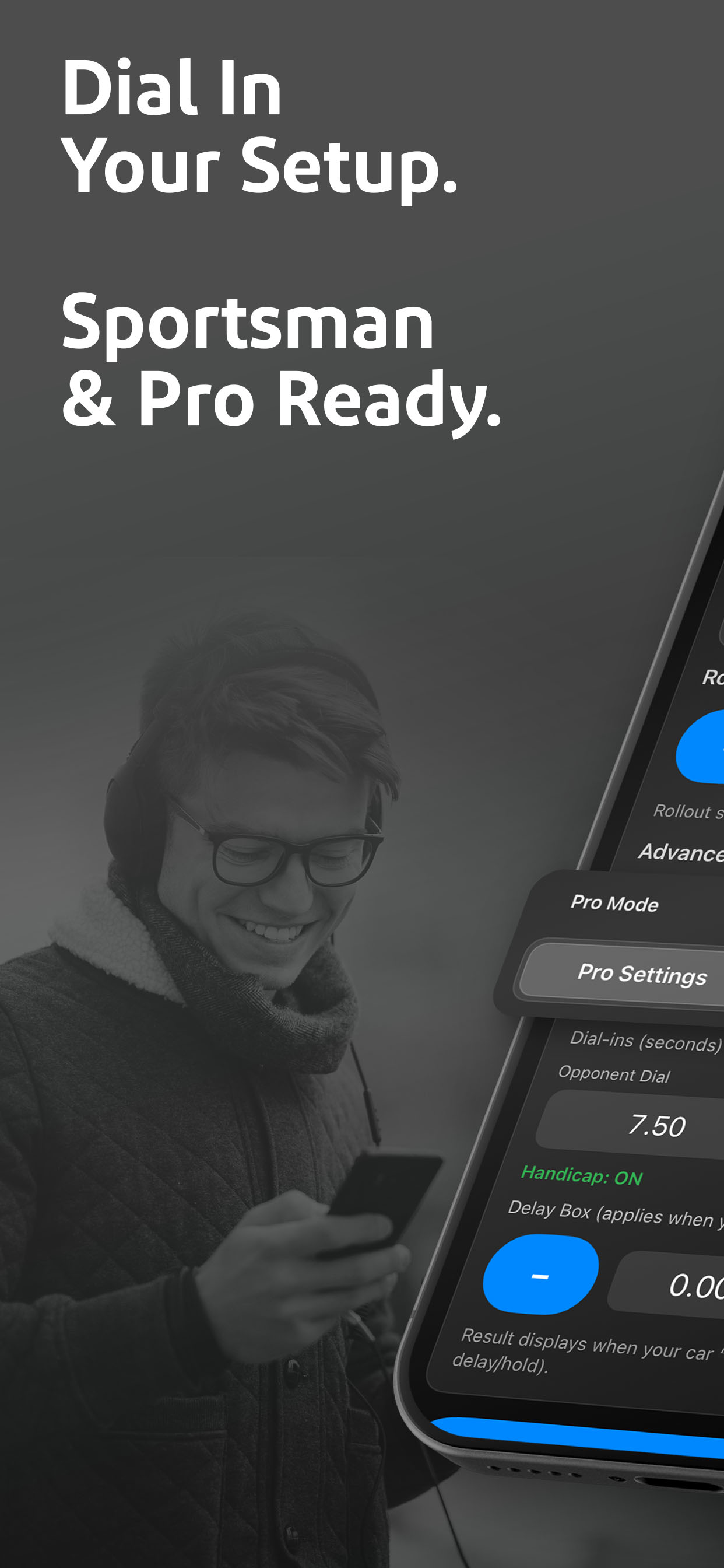 AppFinish store-ready screenshot with text overlay